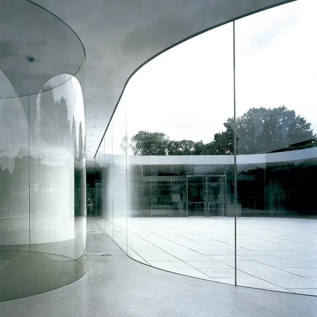 Vidro de Segurança para Construção Vidro Temperado Vidro Laminado Vidro Endurecido para Mobiliário Porta Janela Showroom Decorativo 3