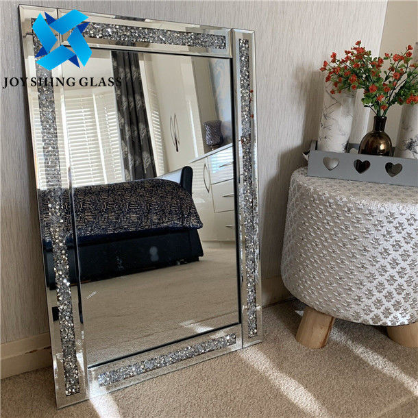 Espelho da decoração da sala de visitas do OEM, espelho de prata 1.1mm - 8mm da parede do ouro
