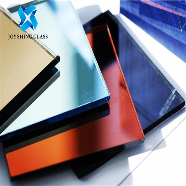 As folhas de vidro coloridas ouro do espelho personalizam o tamanho para o hotel/apartamento