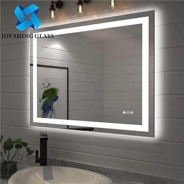 Espelho iluminado caloroso do banheiro do diodo emissor de luz com Bluetooth 600*800 700*900 750*1000