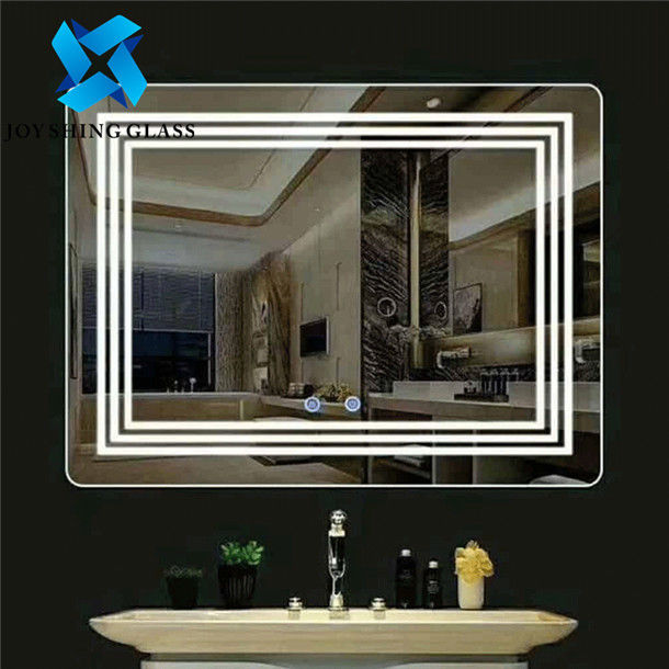 Espelho iluminado caloroso do banheiro do diodo emissor de luz com Bluetooth 600*800 700*900 750*1000