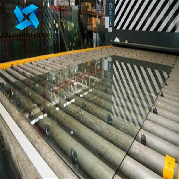 O vidro de segurança da porta do chuveiro do CCC, 12mm moderou o vidro para trilhos do balcão/escadaria