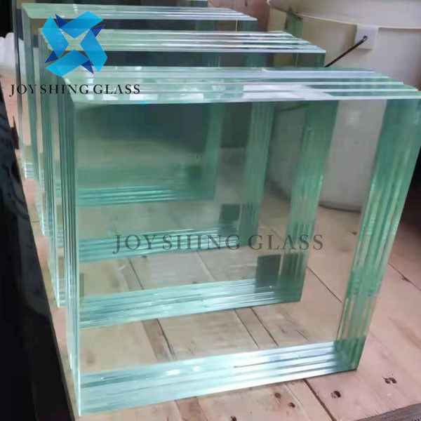 vidro laminado da segurança 5mm dobro de 3mm 4mm, tipo de vidro laminado feito sob encomenda