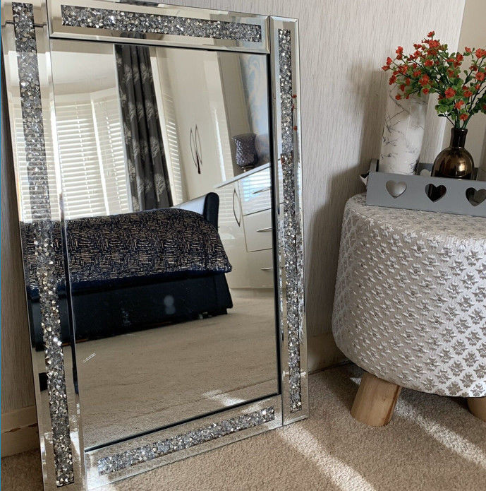 Espelho da decoração da sala de visitas do OEM, espelho de prata 1.1mm - 8mm da parede do ouro