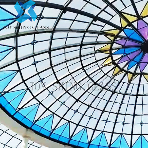 Painéis decorativos luxuosos Crystal Art Glass For Door do vitral