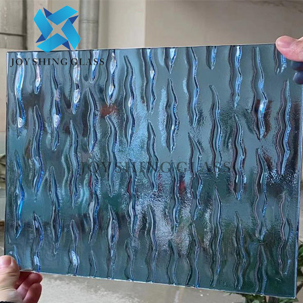 Padrão de vidro de fusão a quente curvo personalizado Forma Cor Dimensão Tamanho Espessura