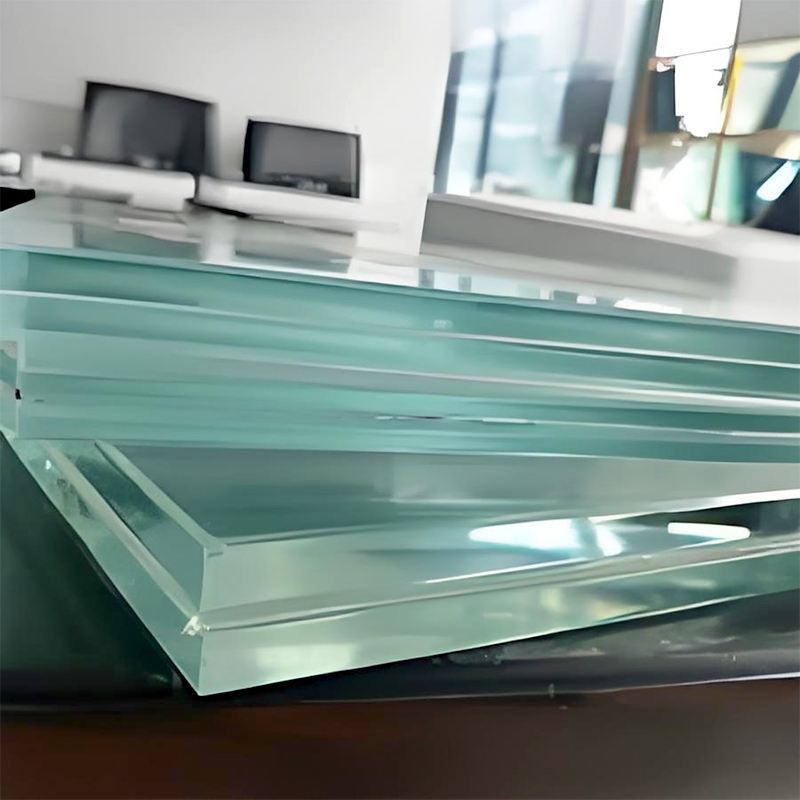 12.76 mm 13,52 mm 17,52 mm Vidro laminado temperado para vedação