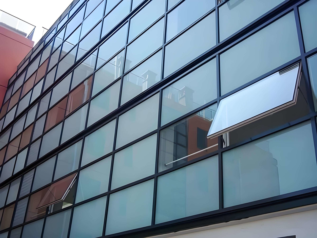 Vidro Laminado de Segurança Industrial para Arquitetura Fachada Cortina Varanda Corrimão Hotel Supermercado Salão Decoração Hospitalar