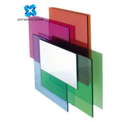 Vidro laminado colorido reflexivo de isolamento para casas/lojas