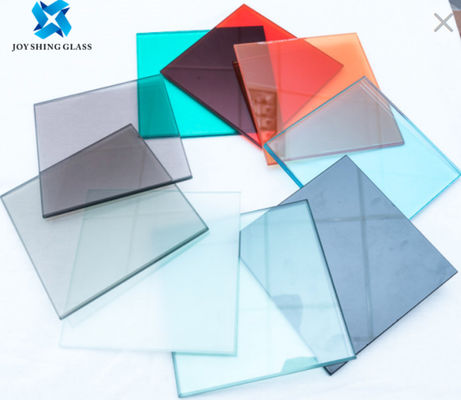Anti vidro moderado UV colorido liso/curvado 6.38mm do vidro laminado 8.38mm 8.76mm 11.52mm