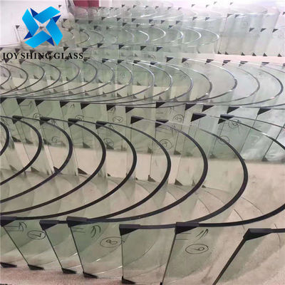 O vidro moderado curvado claro de tamanho grande isolou Bent Safety Toughened Glass