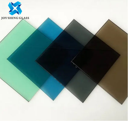 Escuro de bronze matizado reflexivo do vidro de flutuador - Grey Euro Gray For Decoration verde azul
