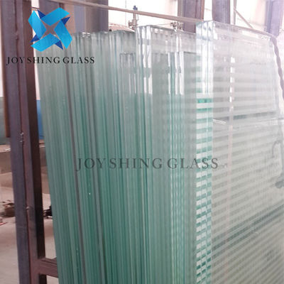 vidro laminado da segurança 5mm dobro de 3mm 4mm, tipo de vidro laminado feito sob encomenda