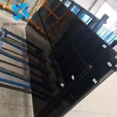 a isolação sadia de vidro laminada preta de 8mm PVB moderou o vidro laminado