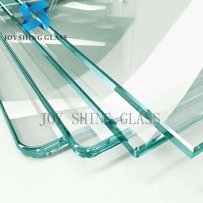 O baixo-e vidro de flutuador branco super 10mm 12mm 15mm moderou o vidro de construção
