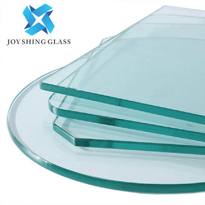 Tabela de mesa de vidro reforçado de segurança ultra clara