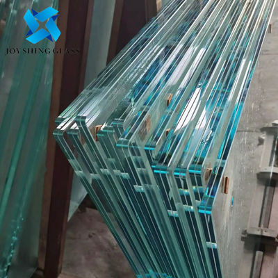 Vidro laminado PVB ultra-claro personalizado de 12,76 mm para varanda