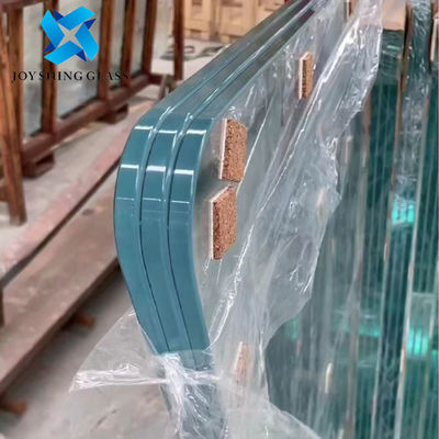 Vidro laminado SGP de várias camadas personalizado para piso de vidro