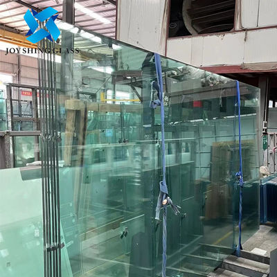 Folhas de vidro laminadas de ferro baixo 3300*2440mm com camada intermédia SGP
