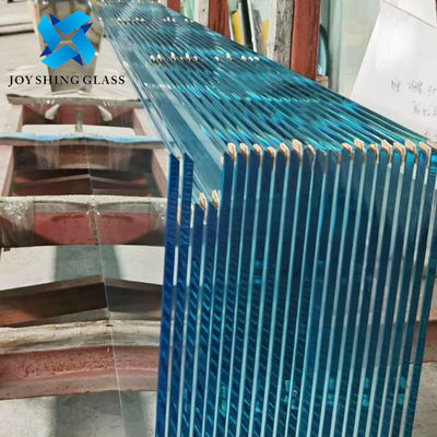 F - Vidro temperado a azul, embebido em calor, vidro de segurança tintado de 12 mm, vidro endurecido