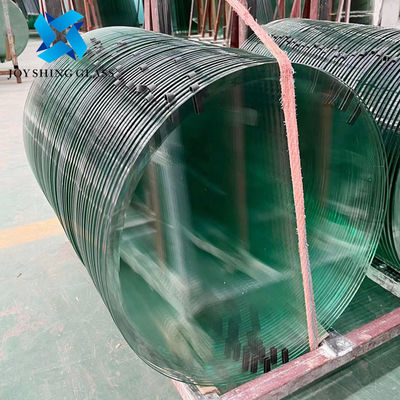 Vidro reforçado verde redondo de 3/8 de polegada 10 mm vidro temperado