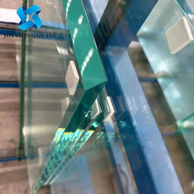 Formas de balaustrada de vidro reforçado de 12 mm extra transparentes personalizadas