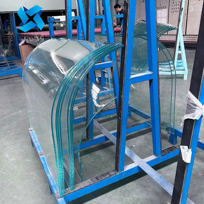 Barrancos de vidro endurecidos para escadas de 10 mm ultra-claros