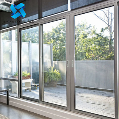 Portas deslizantes de vidro laminadas de 4 mm + 0,76PVB + 4 mm personalizadas