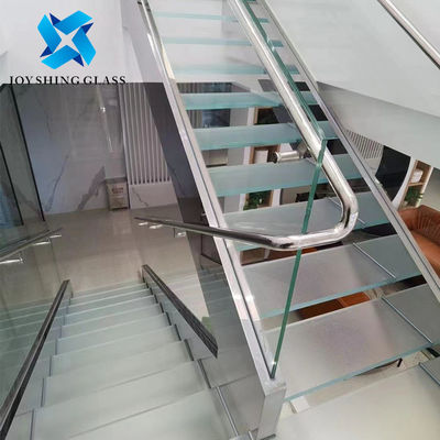 12.38mm vidro laminado de segurança para escadas de vidro de proteção interior
