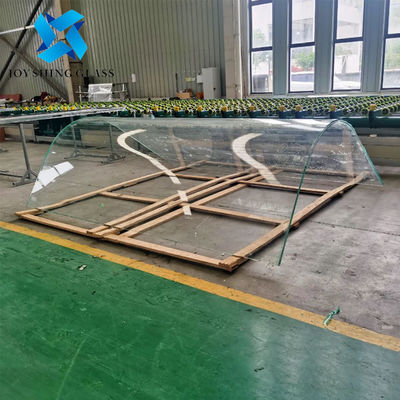 Unidade de vidros duplos curvos de 17,52 mm vidro laminado curvo