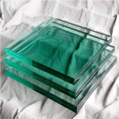 8 10 12 mm Vidro de segurança laminado de construção temperada transparente para paredes de escadas e portas de janelas
